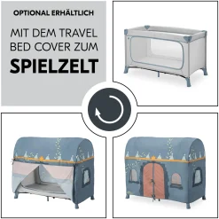 hauck Dream N Play Plus Dusty Blue* Reisebetten & Zubehör