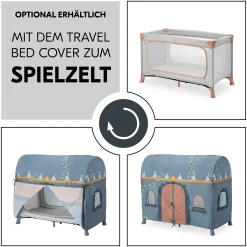 hauck Dream N Play Plus Dusty Cork* Reisebetten & Zubehör