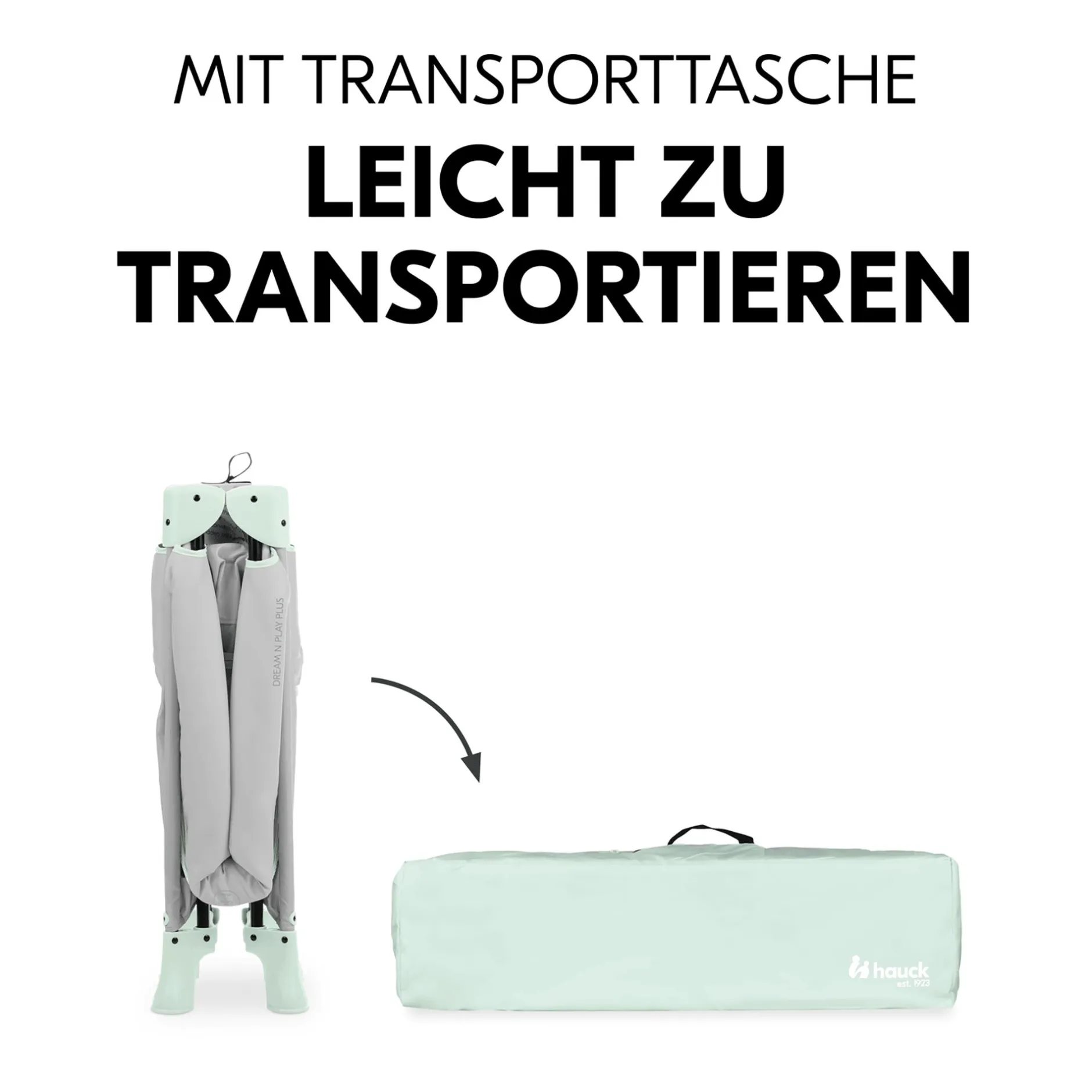 hauck Dream N Play Plus Dusty Mint* Reisebetten & Zubehör