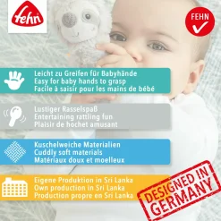 fehn Drehballrassel Krabbe* Rasseln & Greiflinge