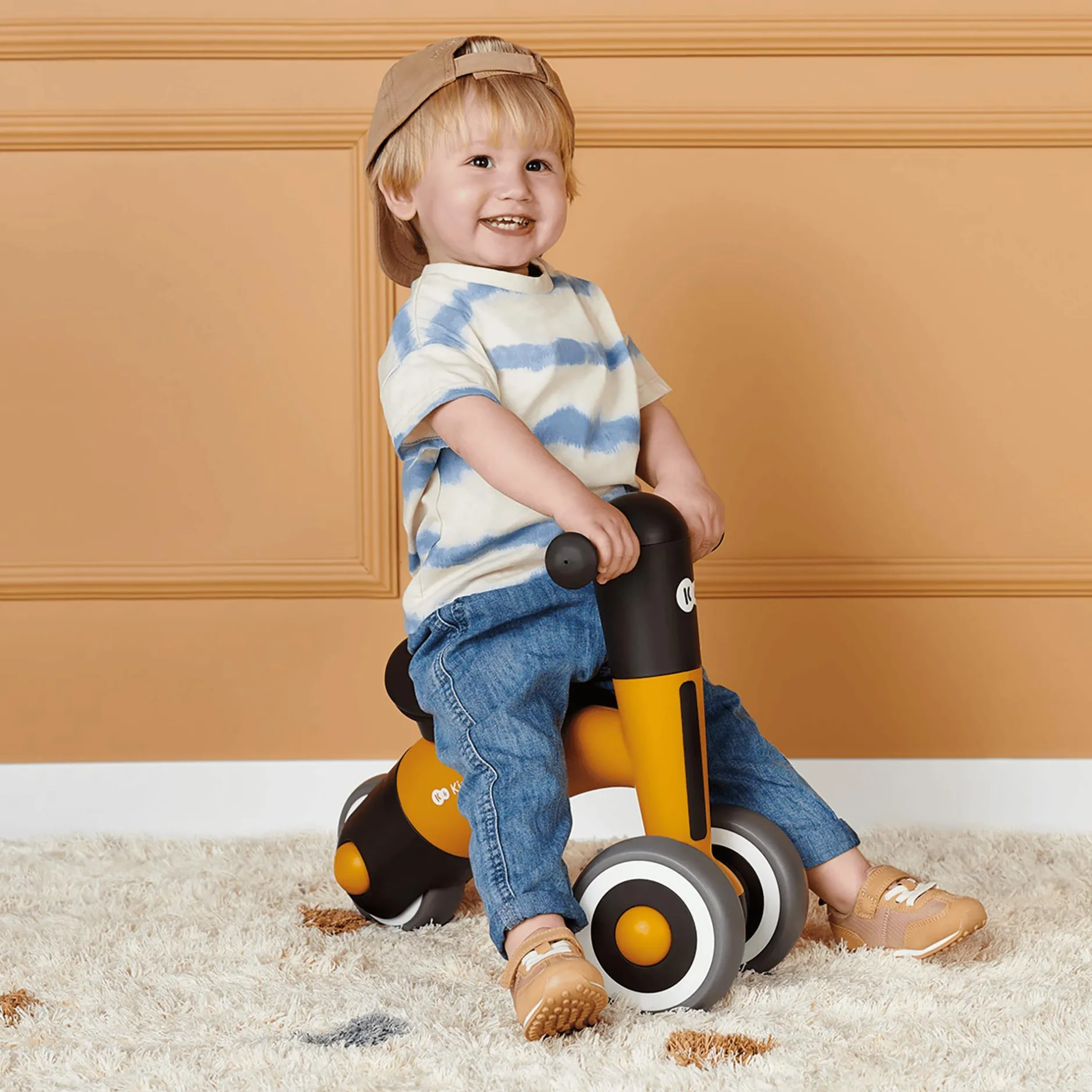 Kinderkraft Dreirad MINIBI Honey Yellow*Kinder Kinderfahrzeuge
