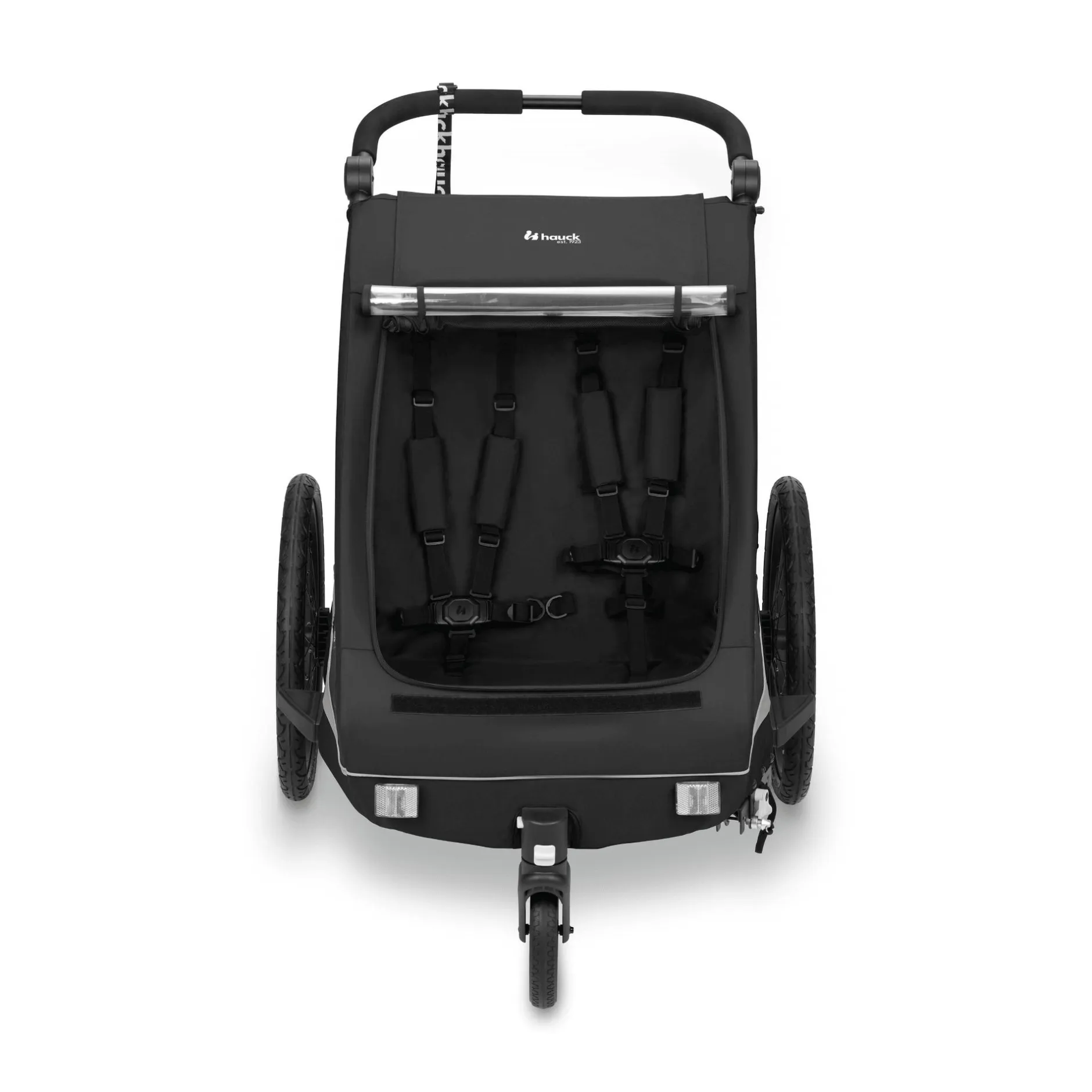 hauck Dryk Duo Plus Black* Fahrradanhänger