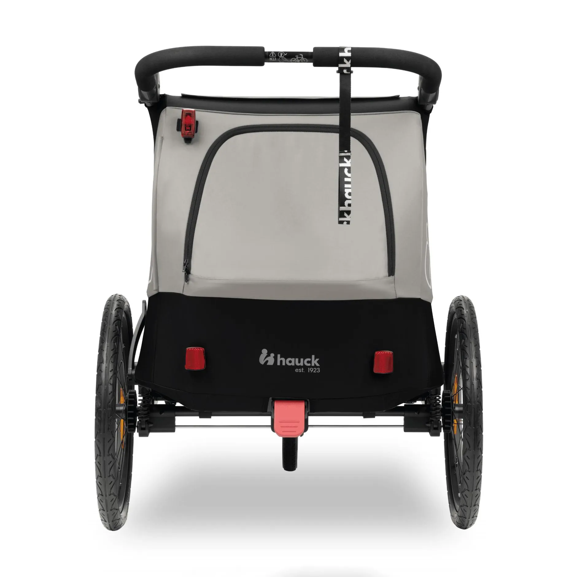 hauck Dryk Duo Plus Black* Fahrradanhänger
