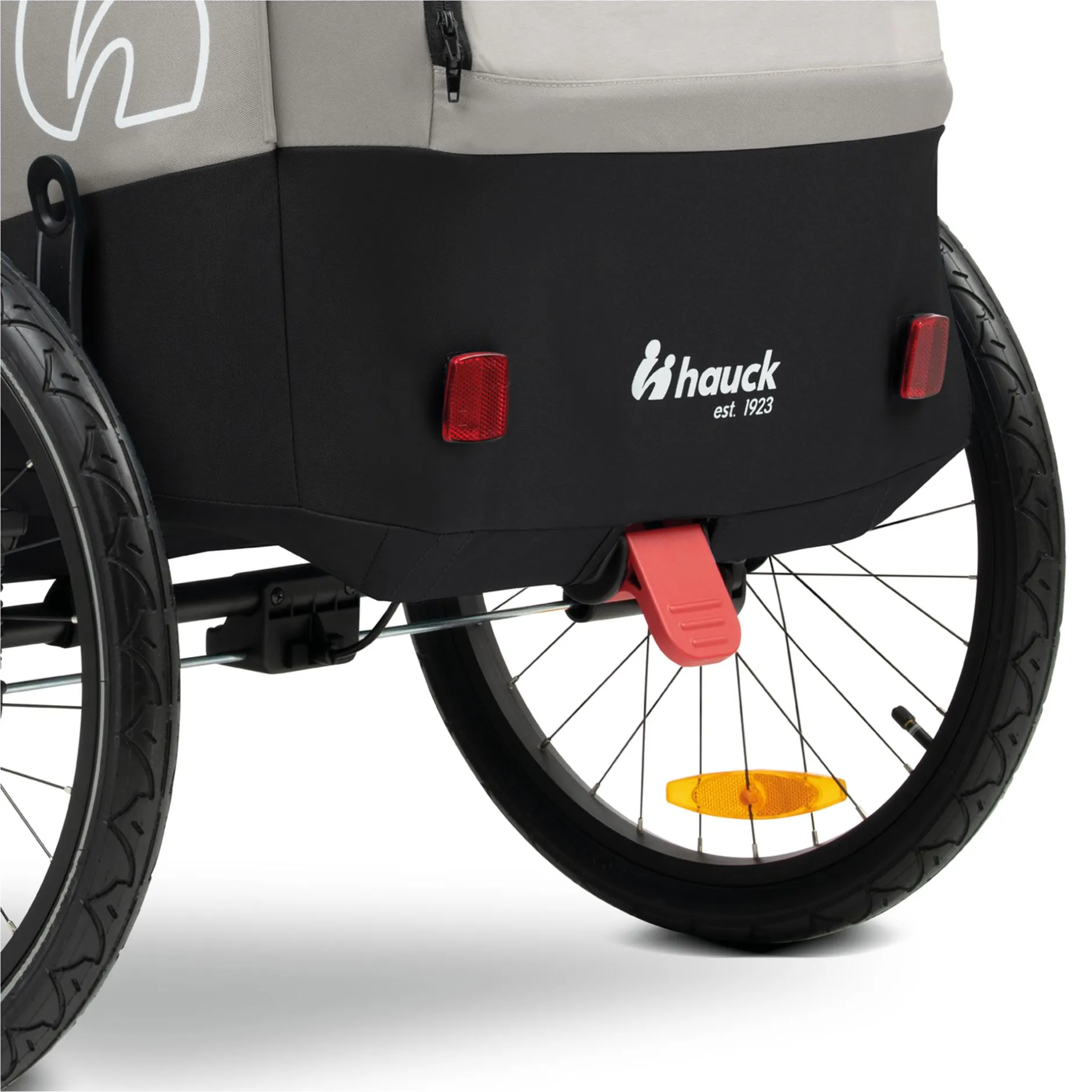 hauck Dryk Duo Plus Black* Fahrradanhänger