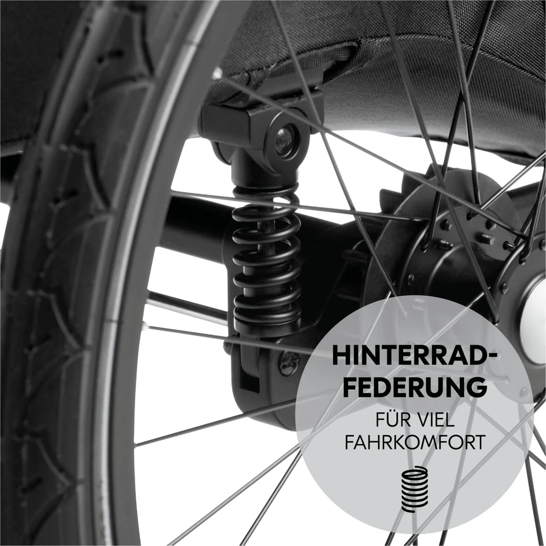 hauck Dryk Duo Plus Black* Fahrradanhänger