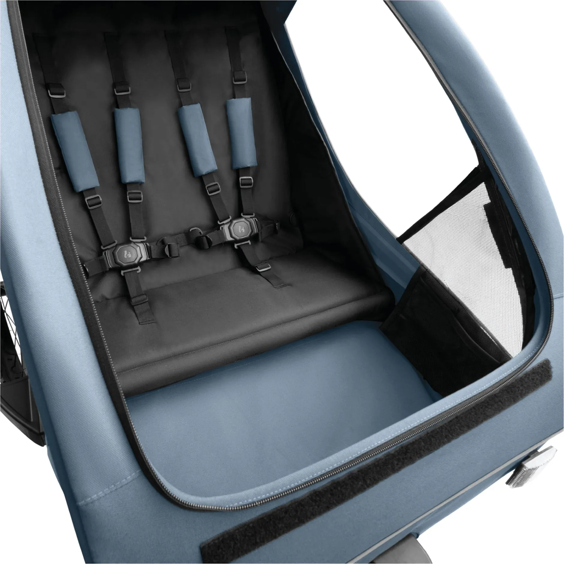 hauck Dryk Duo Plus Dark Blue* Fahrradanhänger