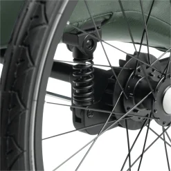 hauck Dryk Duo Plus Dark Green* Fahrradanhänger