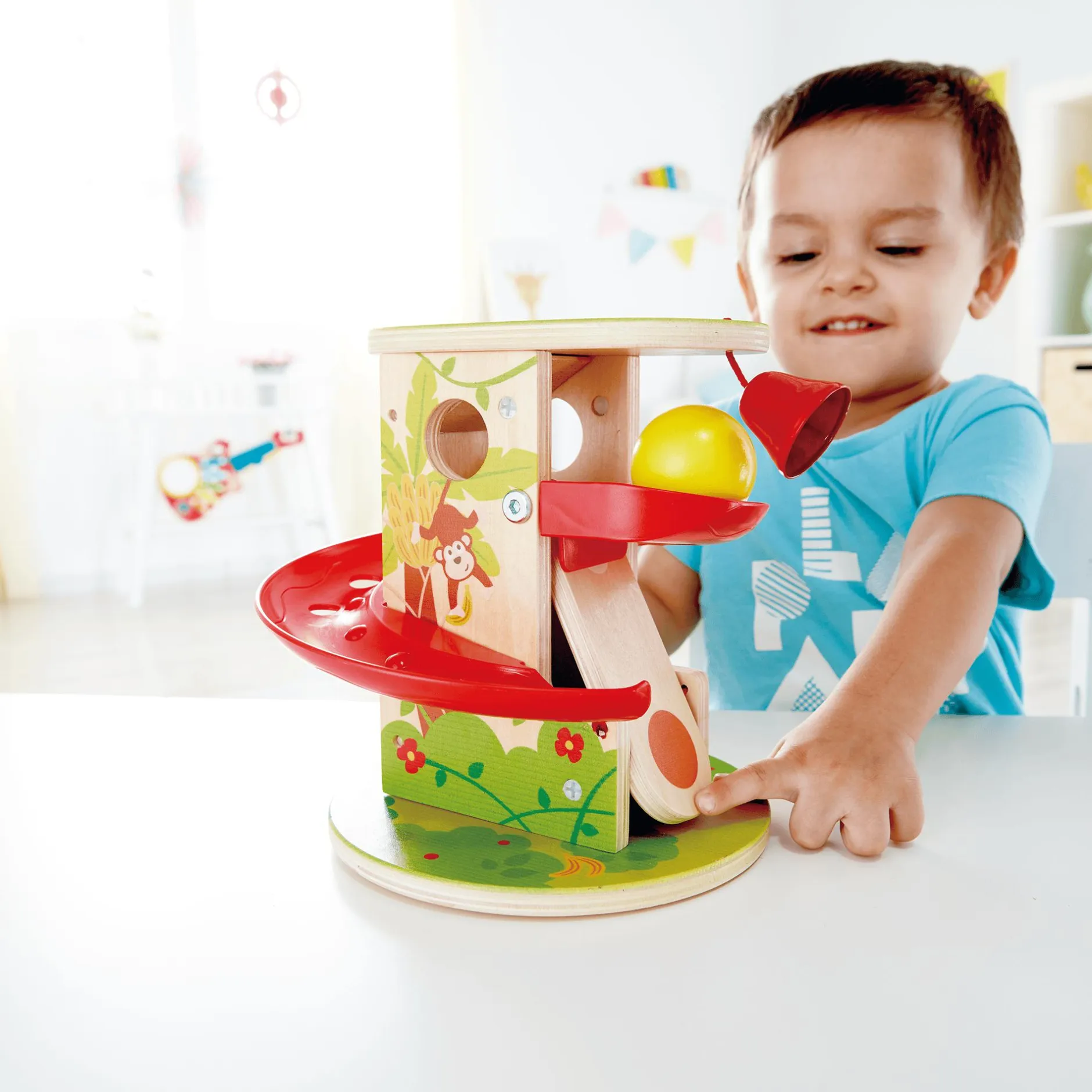 Hape Dschungel-Rutsche*Kinder Holzspielzeug