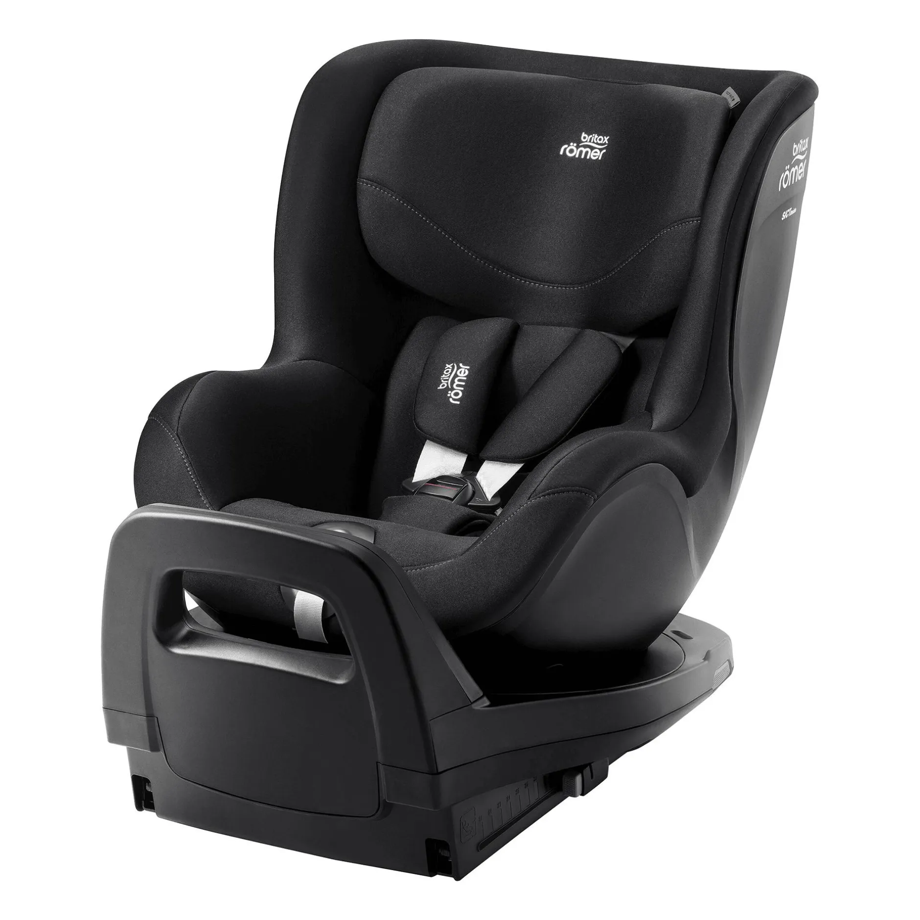 Britax Diamond DUALFIX PRO Classic Deep Black Diamond*Kinder Reboarder 0-18 Kg, Gruppe 0+/1
