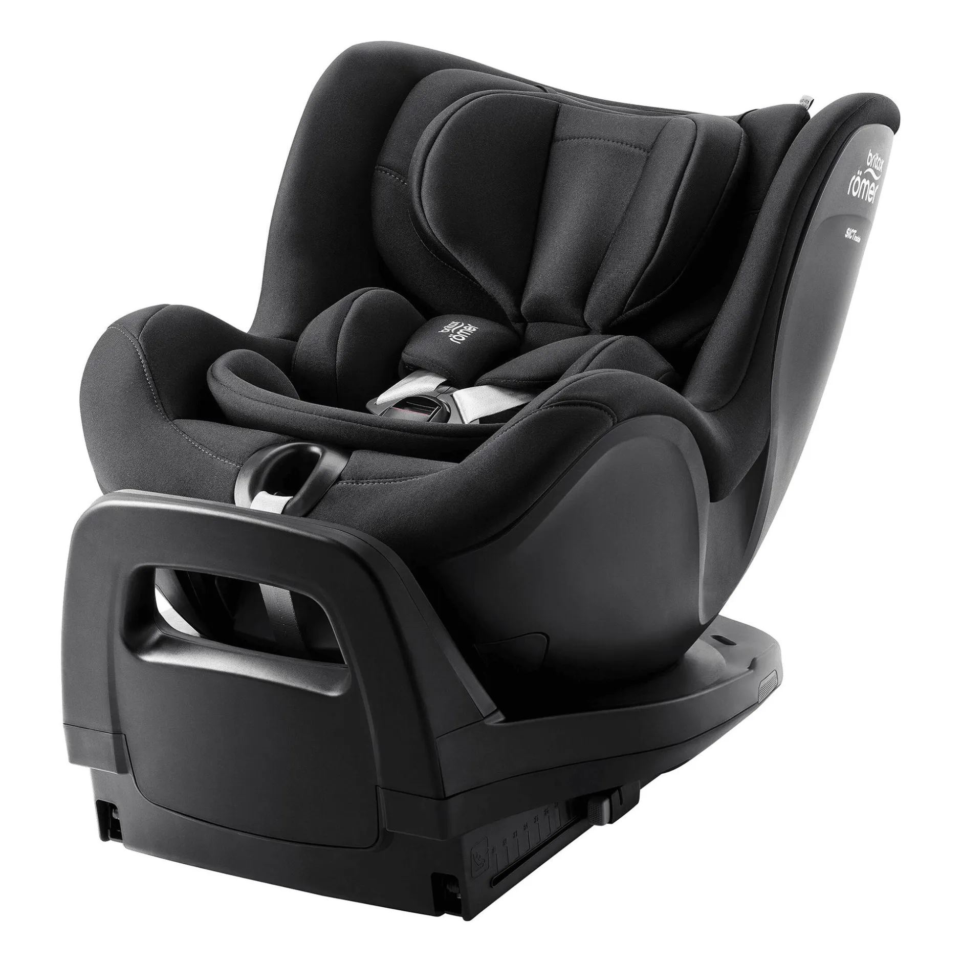 Britax Diamond DUALFIX PRO Classic Deep Black Diamond*Kinder Reboarder 0-18 Kg, Gruppe 0+/1