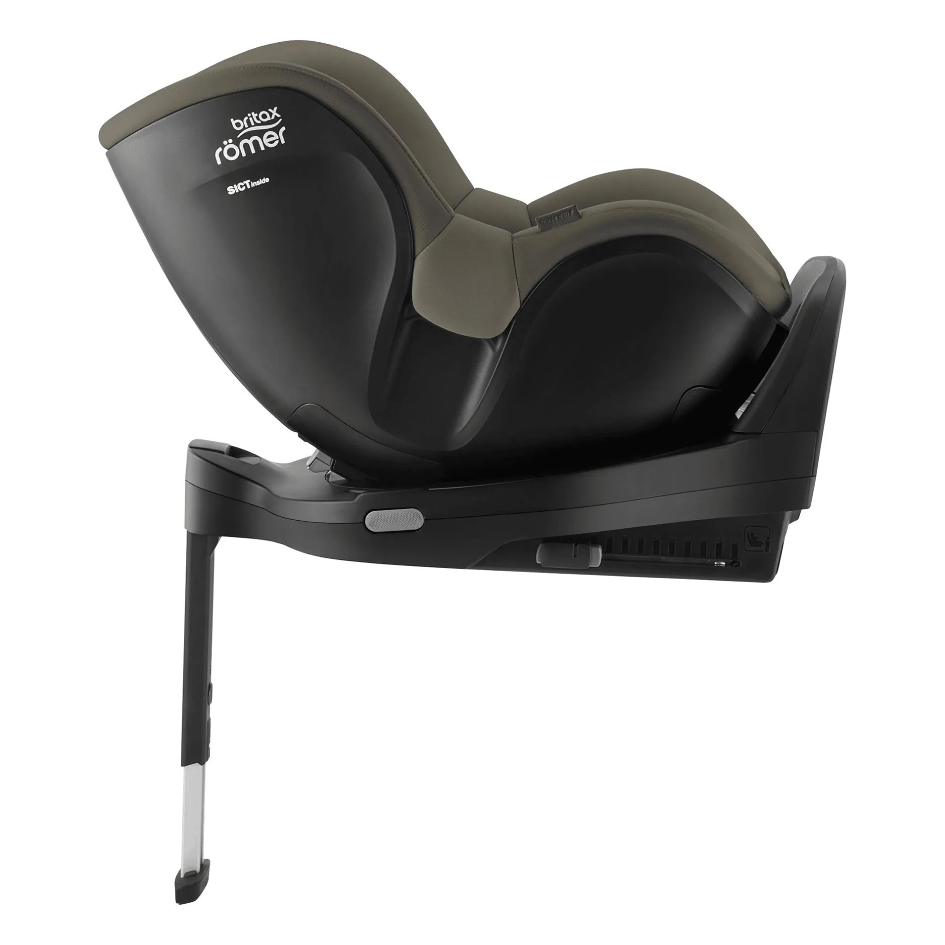 Britax Diamond DUALFIX PRO Lux Urban Olive Diamond*Kinder Reboarder 0-18 Kg, Gruppe 0+/1