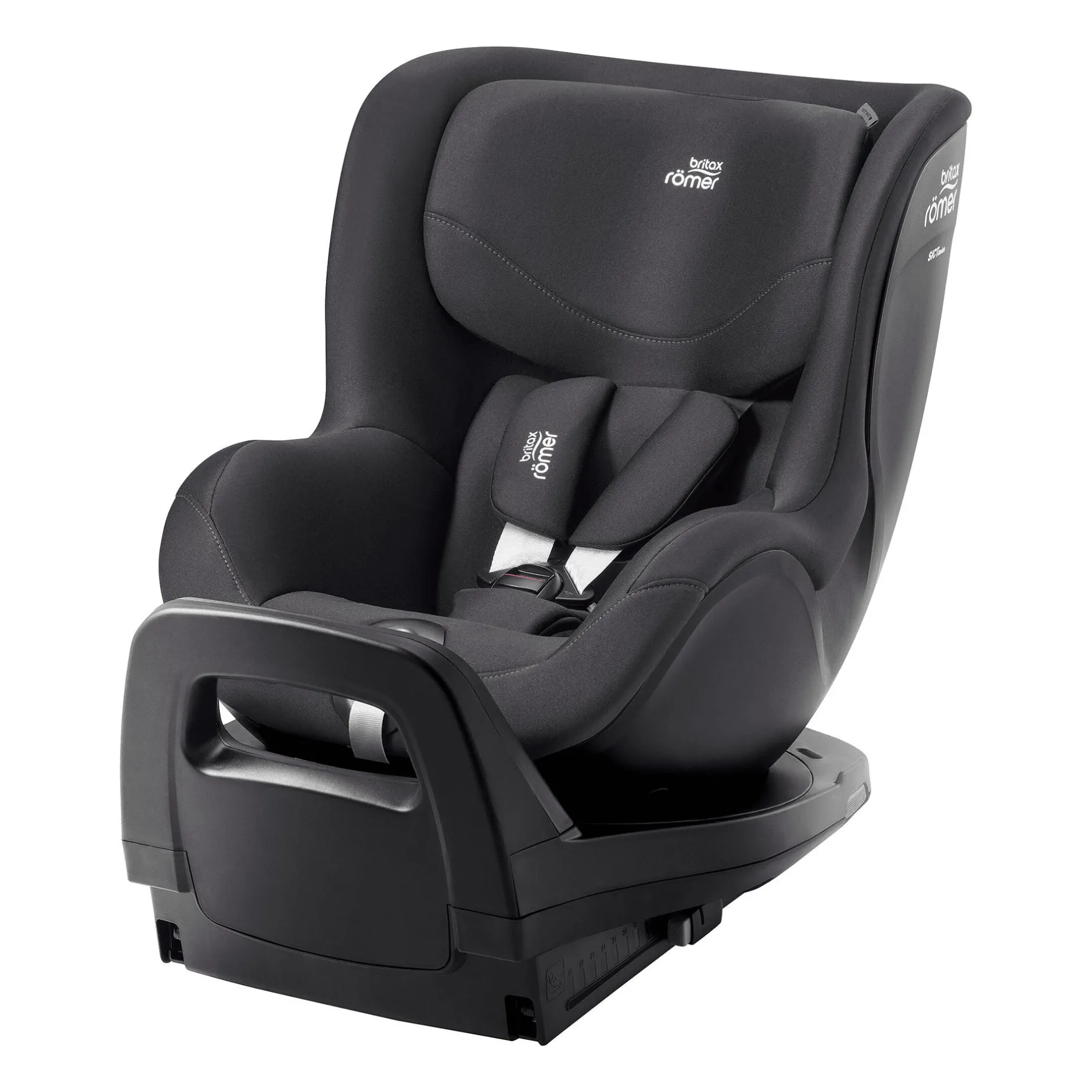 Britax Diamond DUALFIX PRO M Classic Deep Grey Diamond*Kinder Reboarder 0-18 Kg, Gruppe 0+/1