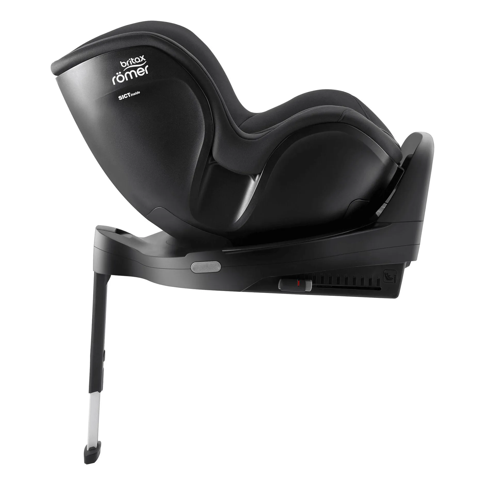Britax Diamond DUALFIX PRO M Classic Deep Grey Diamond*Kinder Reboarder 0-18 Kg, Gruppe 0+/1