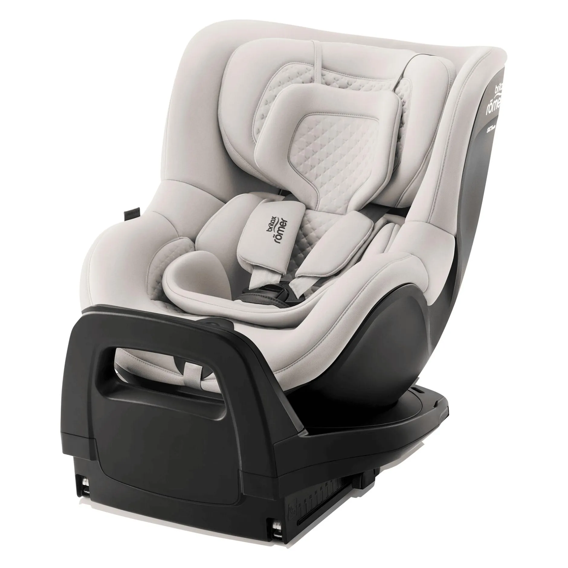 Britax Diamond DUALFIX PRO M Lux Soft Taupe Diamond*Kinder Reboarder 0-18 Kg, Gruppe 0+/1