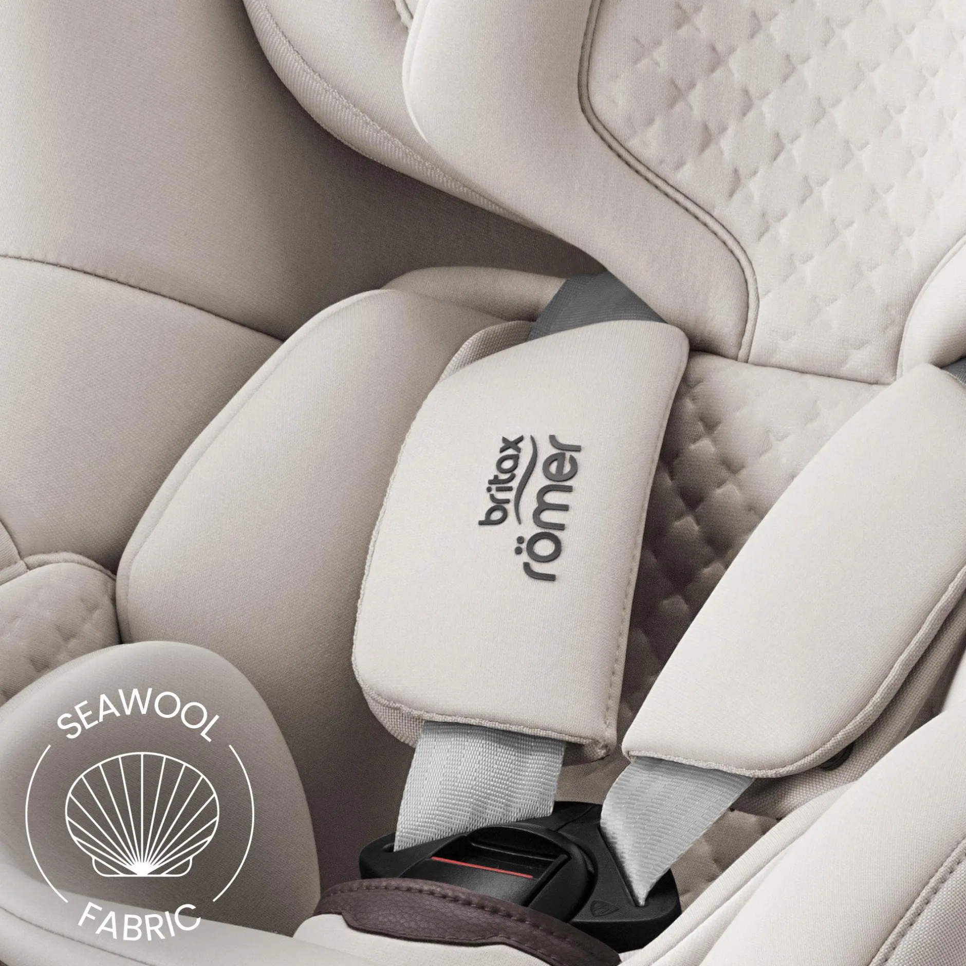 Britax Diamond DUALFIX PRO M Lux Soft Taupe Diamond*Kinder Reboarder 0-18 Kg, Gruppe 0+/1
