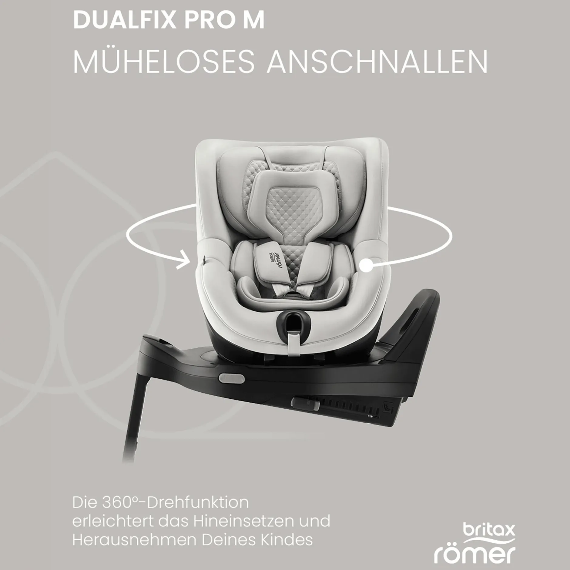 Britax Diamond DUALFIX PRO M Lux Urban Olive Diamond*Kinder Reboarder 0-18 Kg, Gruppe 0+/1