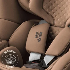 Britax Diamond DUALFIX PRO M Lux Warm Caramel Diamond*Kinder Reboarder 0-18 Kg, Gruppe 0+/1