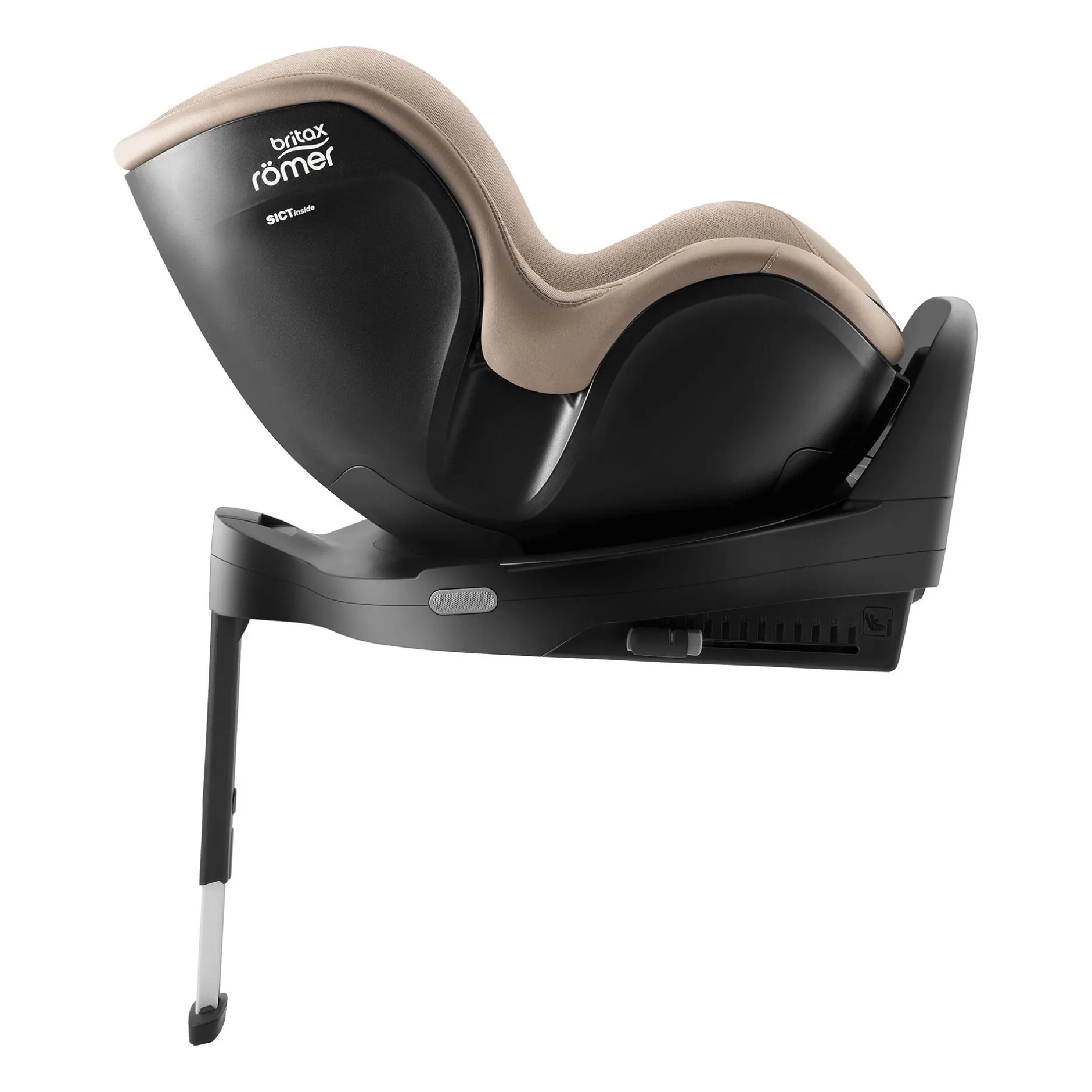 Britax Diamond DUALFIX PRO M Style Teak Diamond*Kinder Reboarder 0-18 Kg, Gruppe 0+/1