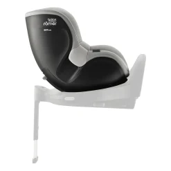 Britax Diamond DUALFIX 5Z Lux Linen Grey Diamond*Kinder Reboarder 0-18 Kg, Gruppe 0+/1