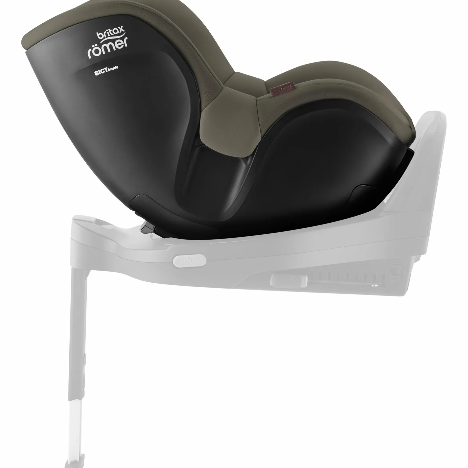 Britax Diamond DUALFIX 5Z Lux Urban Olive*Kinder Reboarder 0-18 Kg, Gruppe 0+/1