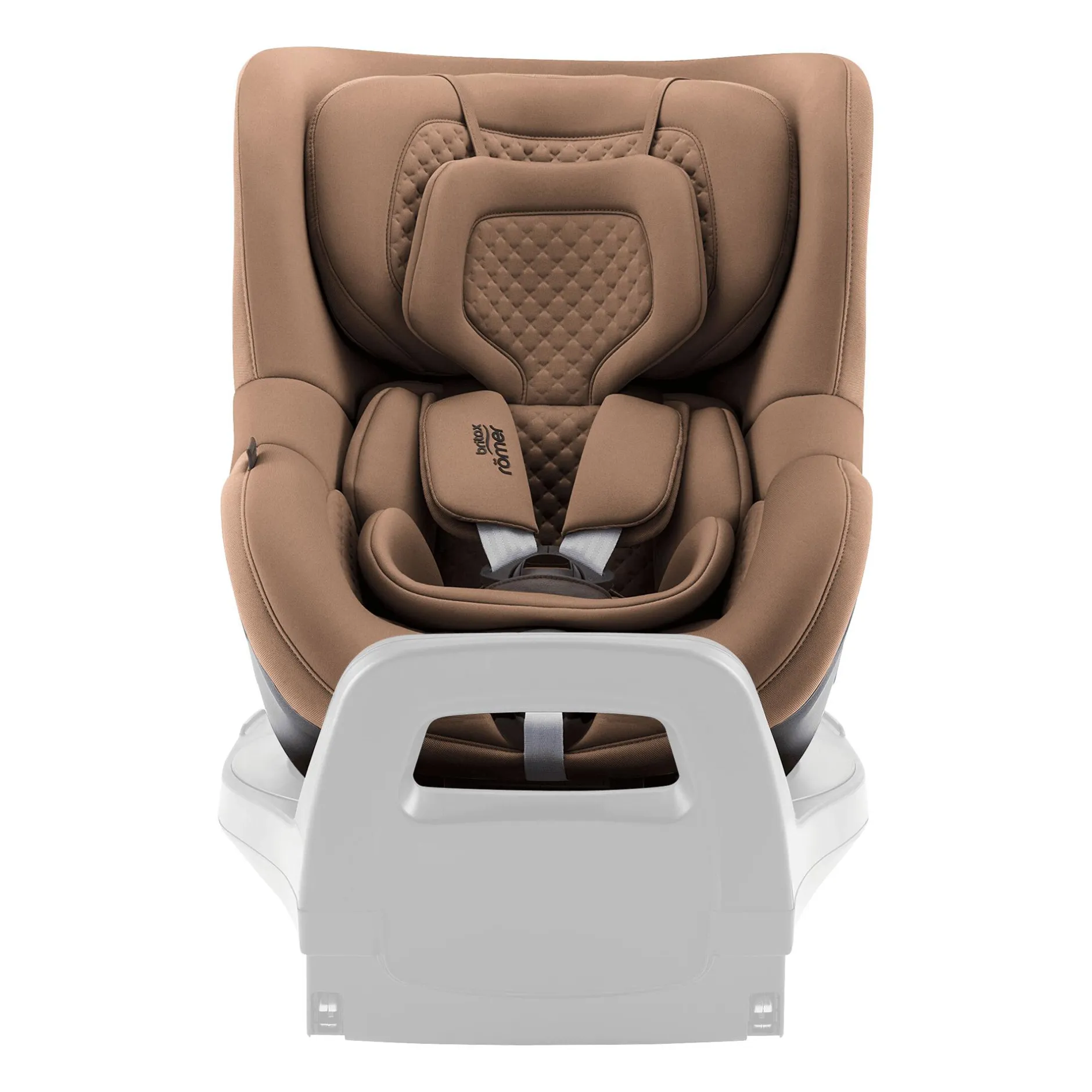Britax Diamond DUALFIX 5Z Lux Warm Caramel Diamond*Kinder Reboarder 0-18 Kg, Gruppe 0+/1