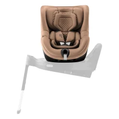 Britax Diamond DUALFIX 5Z Lux Warm Caramel Diamond*Kinder Reboarder 0-18 Kg, Gruppe 0+/1