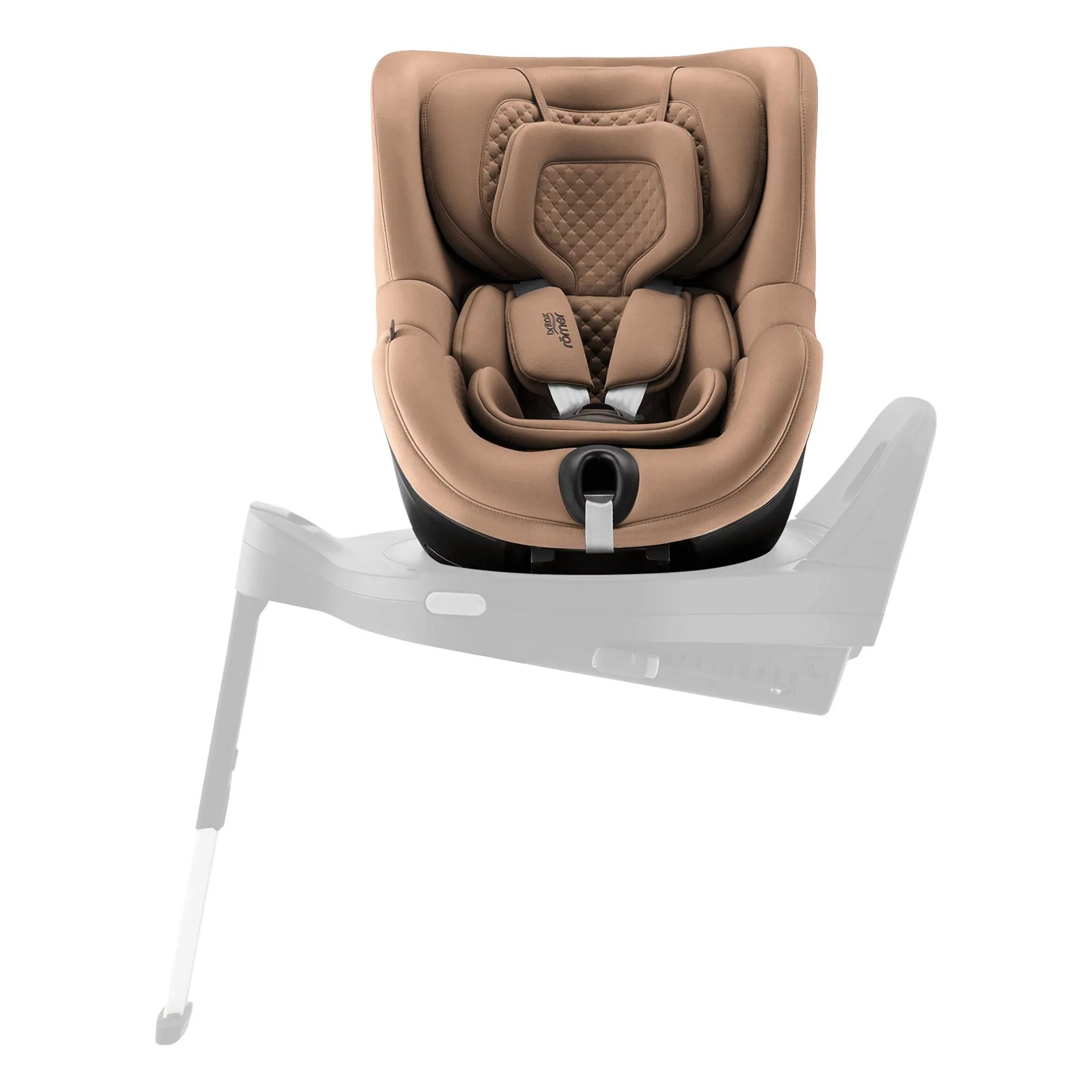 Britax Diamond DUALFIX 5Z Lux Warm Caramel Diamond*Kinder Reboarder 0-18 Kg, Gruppe 0+/1