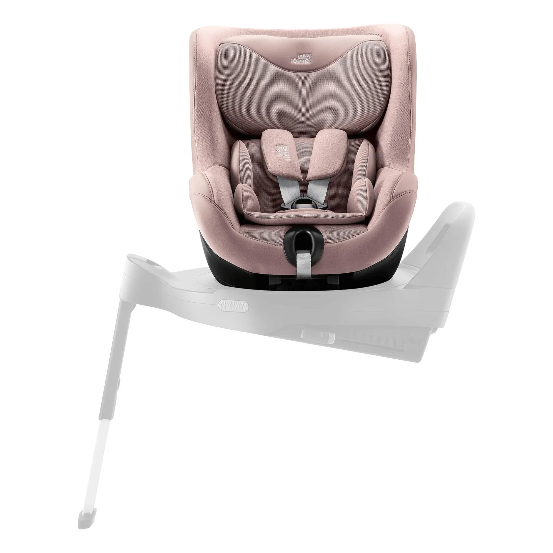 Britax Diamond DUALFIX 5Z Style Dusty Rose Diamond*Kinder Reboarder 0-18 Kg, Gruppe 0+/1
