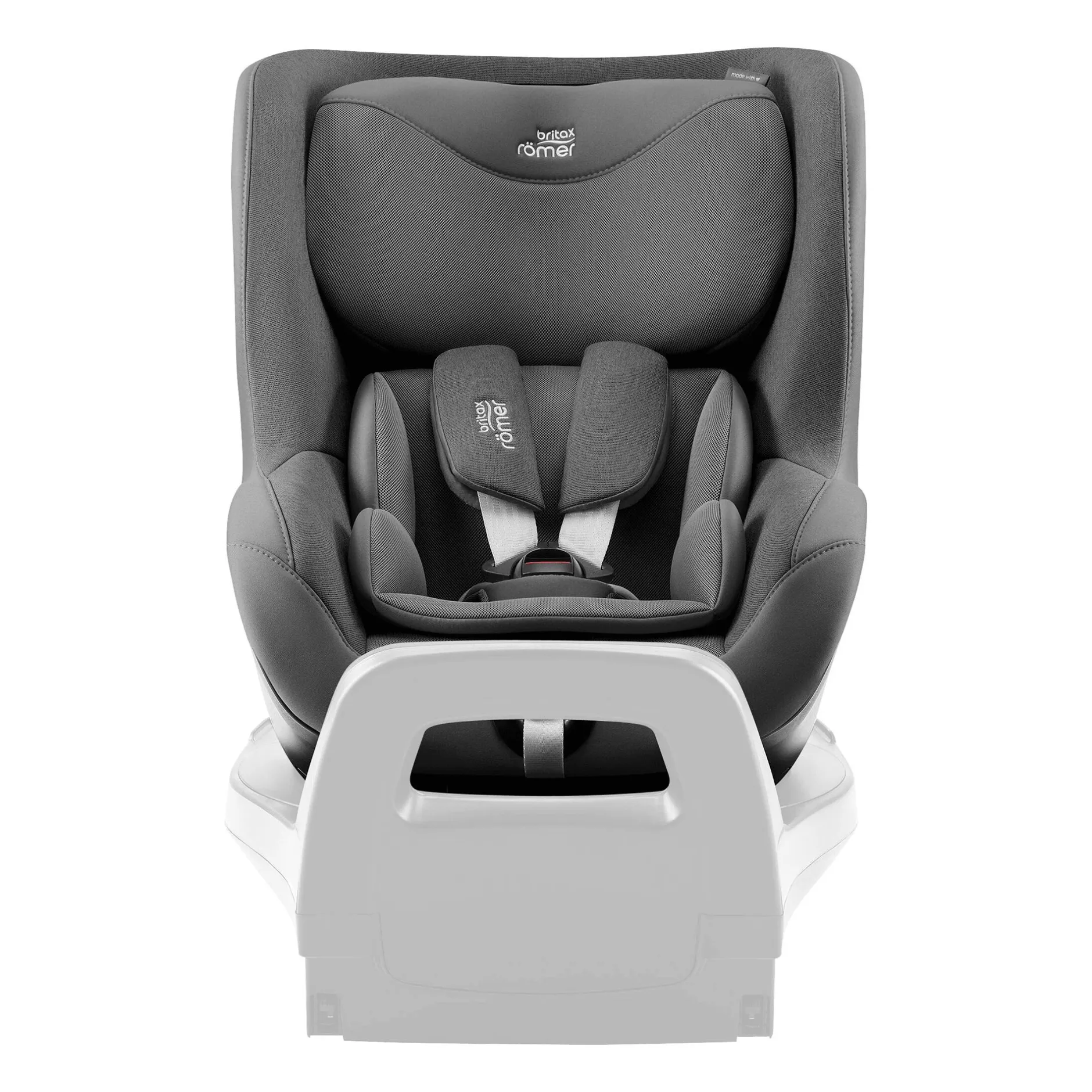 Britax Diamond DUALFIX 5Z Style Mineral Grey Diamond*Kinder Reboarder 0-18 Kg, Gruppe 0+/1