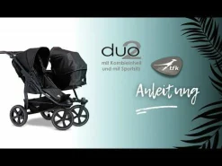 TFK Duo2 Sportsitz Premium Grau*Kinder Kinderwagen Zubehör