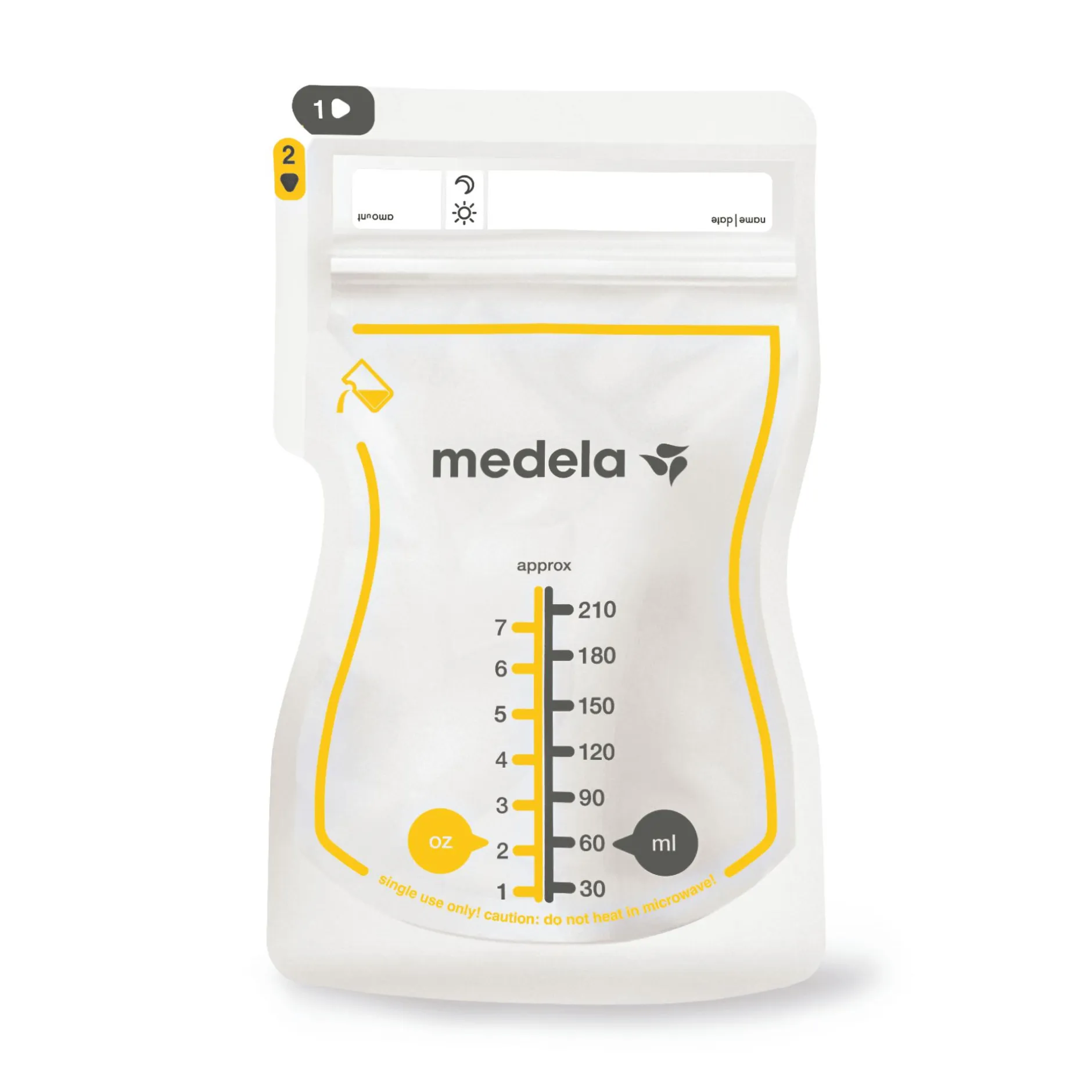 medela Easy Pour Muttermilchbeutel 50 Stück* Flaschen & Sauger