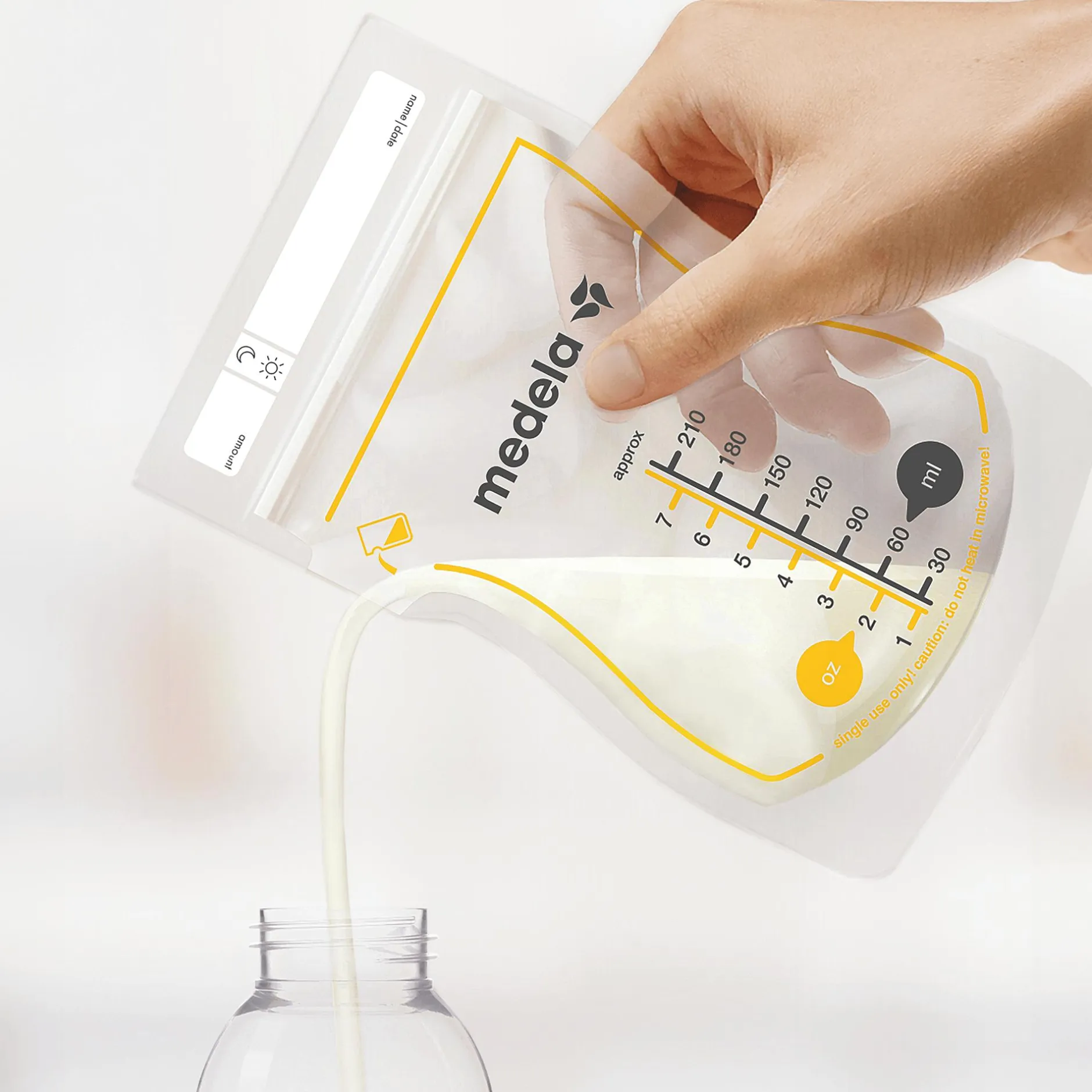 medela Easy Pour Muttermilchbeutel 50 Stück* Flaschen & Sauger