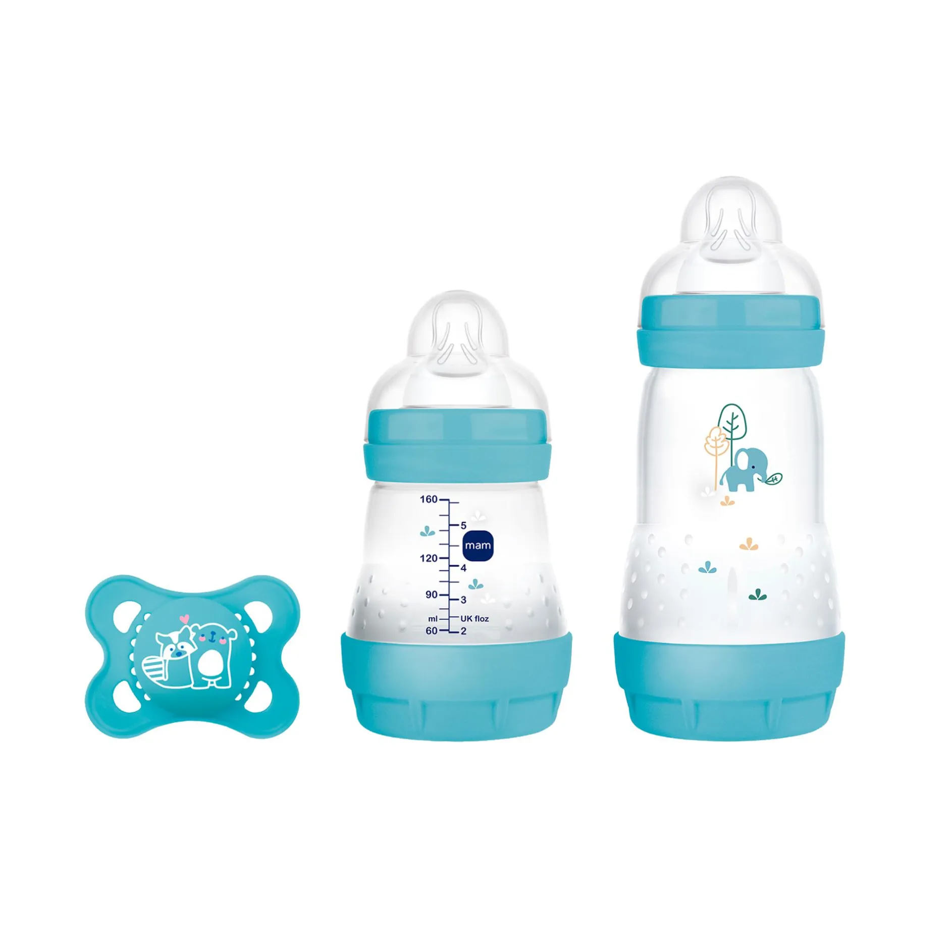 MAM Easy Start Starter Set S Blau* Flaschen & Sauger