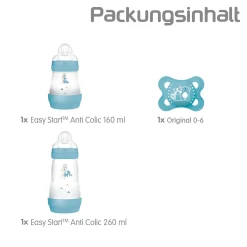 MAM Easy Start Starter Set S Blau* Flaschen & Sauger