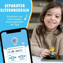 EDURINO Lernfigur Mika - Erstes Lesen & Schreiben*Kinder Lernspielzeug|Spielzeug Ab 4 Jahren