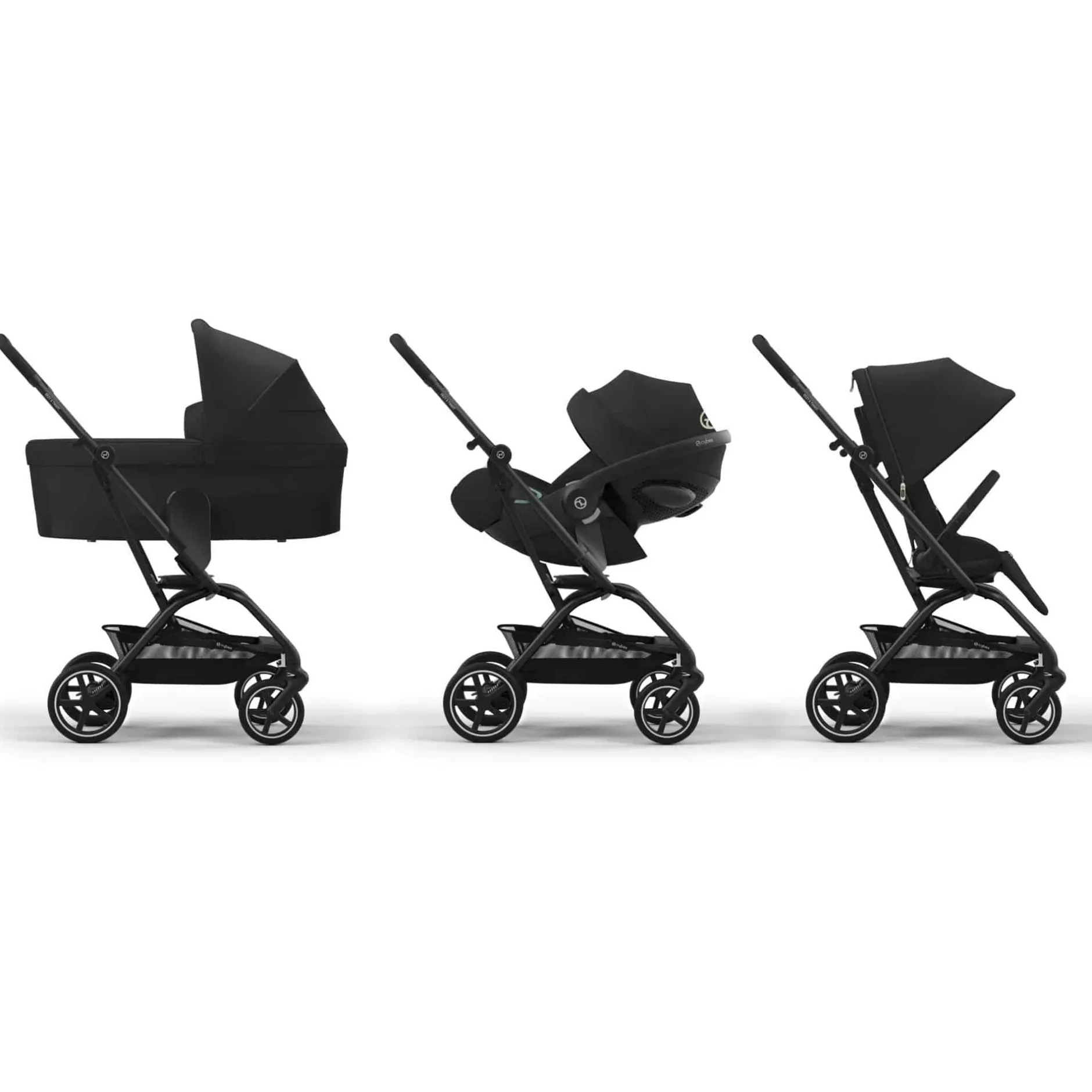 cybex Eezy S Twist +2 Magic Black*Kinder Reisebuggys|Buggys