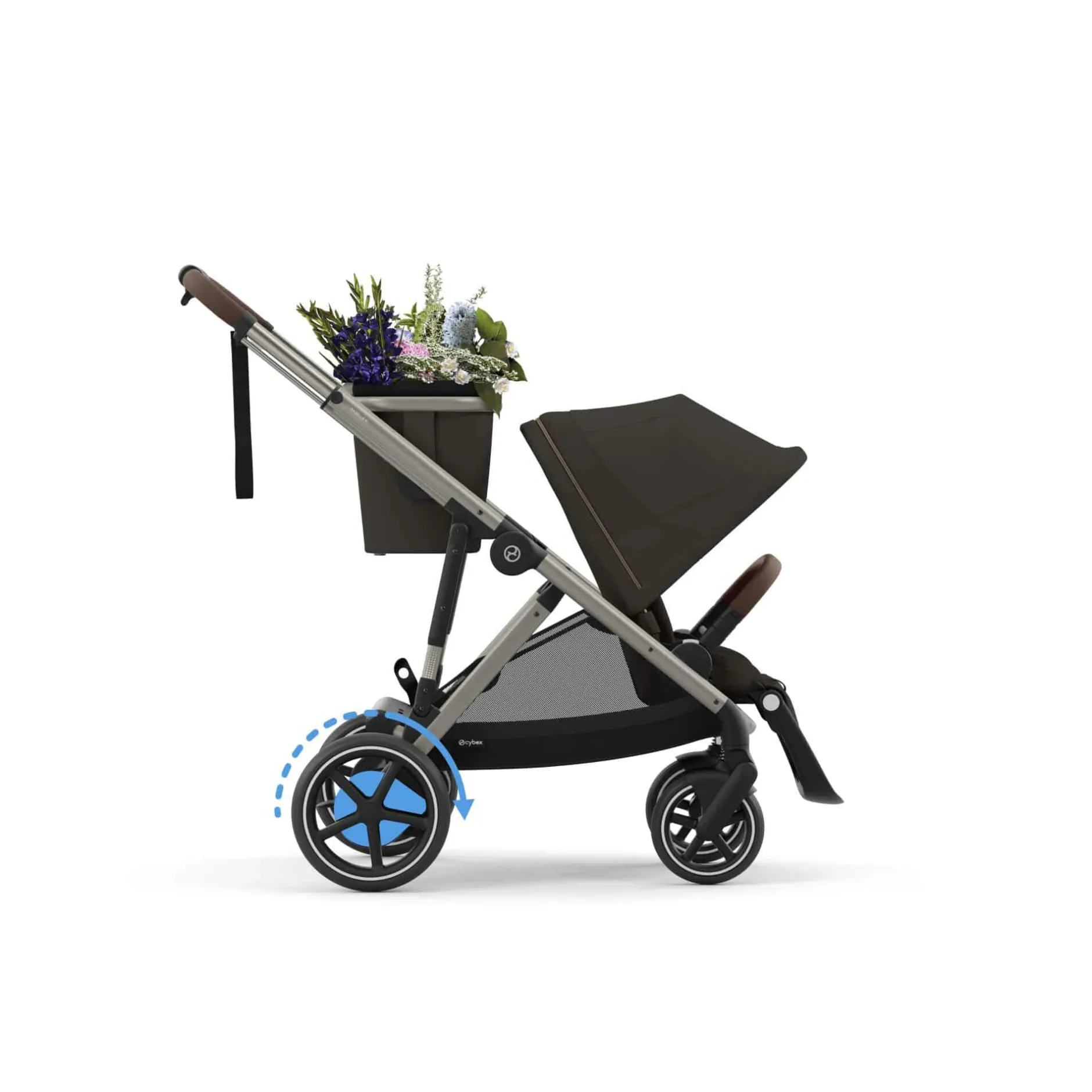 cybex e-Gazelle S Chocolate Brown*Kinder Buggys