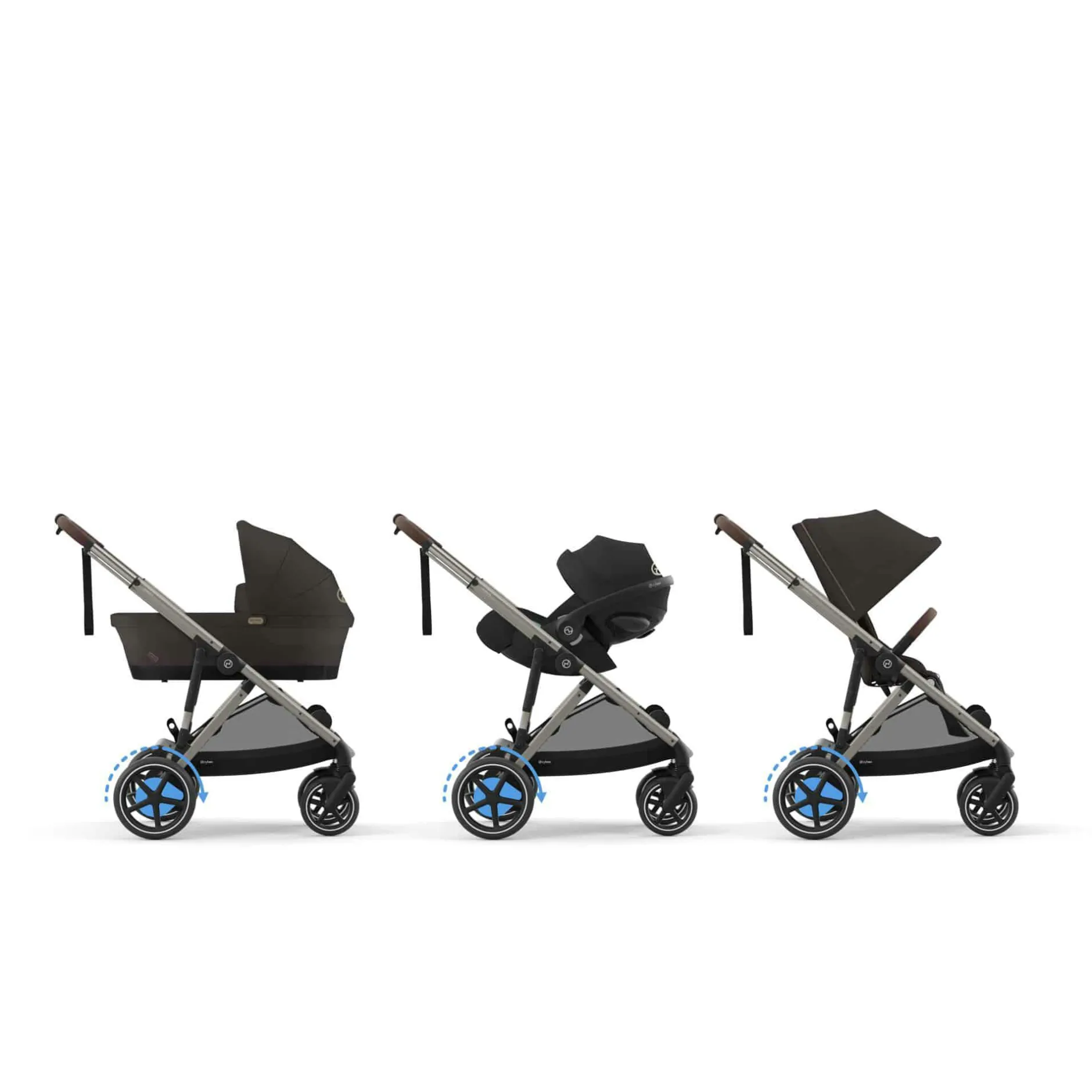 cybex e-Gazelle S Chocolate Brown*Kinder Buggys