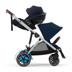 cybex eGazelle S Gestell Ocean Blue*Kinder Kombi-Kinderwagen