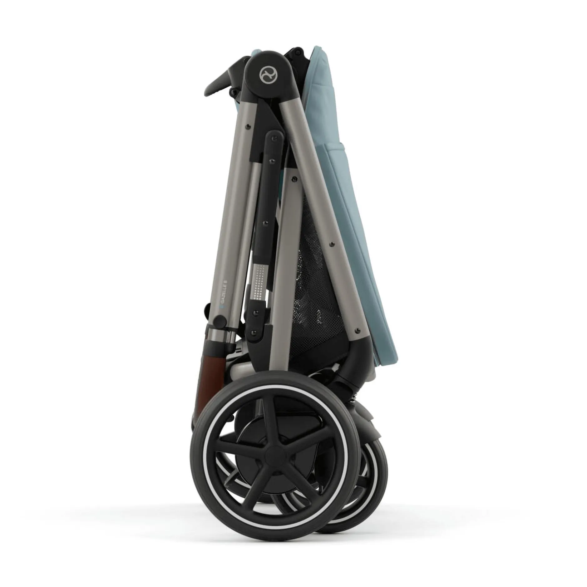 cybex eGazelle S Gestell Stormy Blue*Kinder Kombi-Kinderwagen
