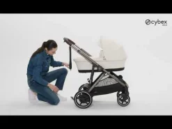cybex e-Gazelle S Moon Black (Black Frame)*Kinder Buggys