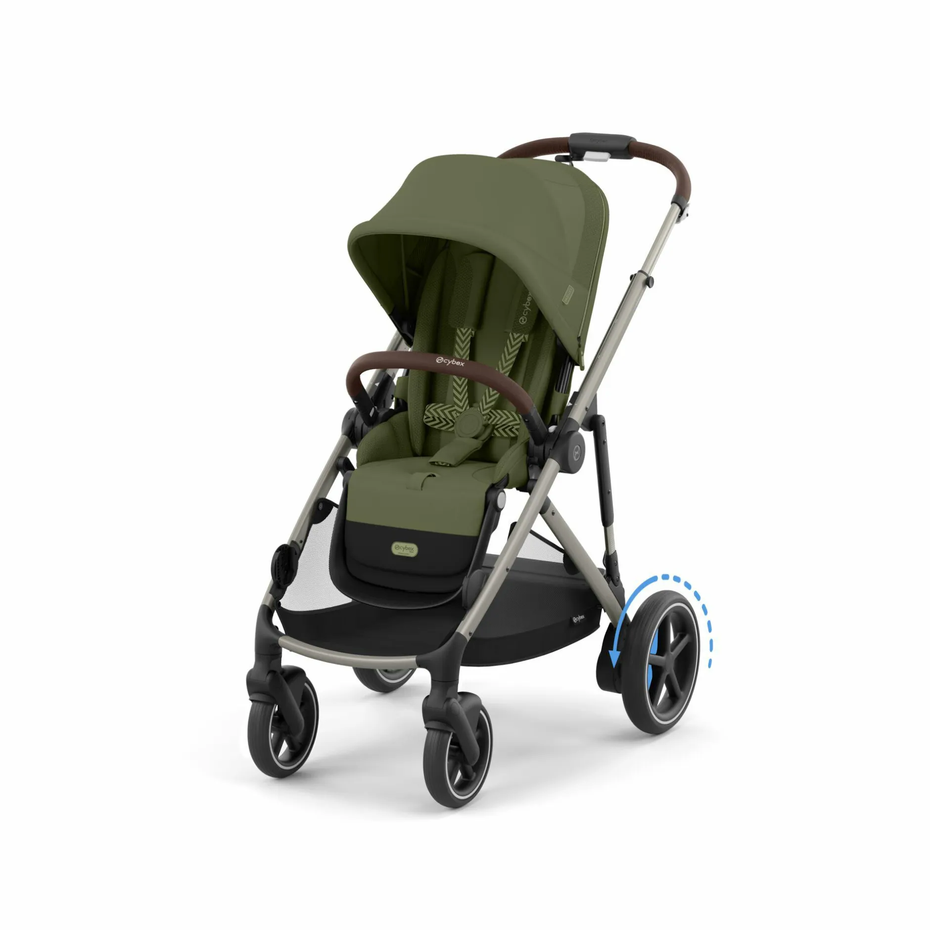 cybex e-Gazelle S Moss Green*Kinder Buggys