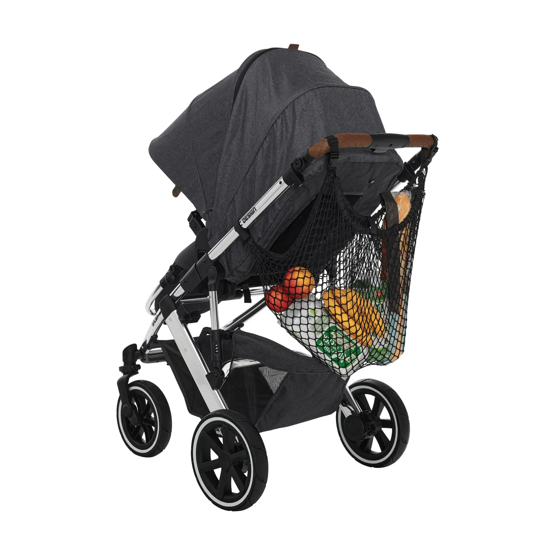 LITTLE ONE Einkaufsnetz XL für den Kinderwagen*Kinder Kinderwagen Zubehör