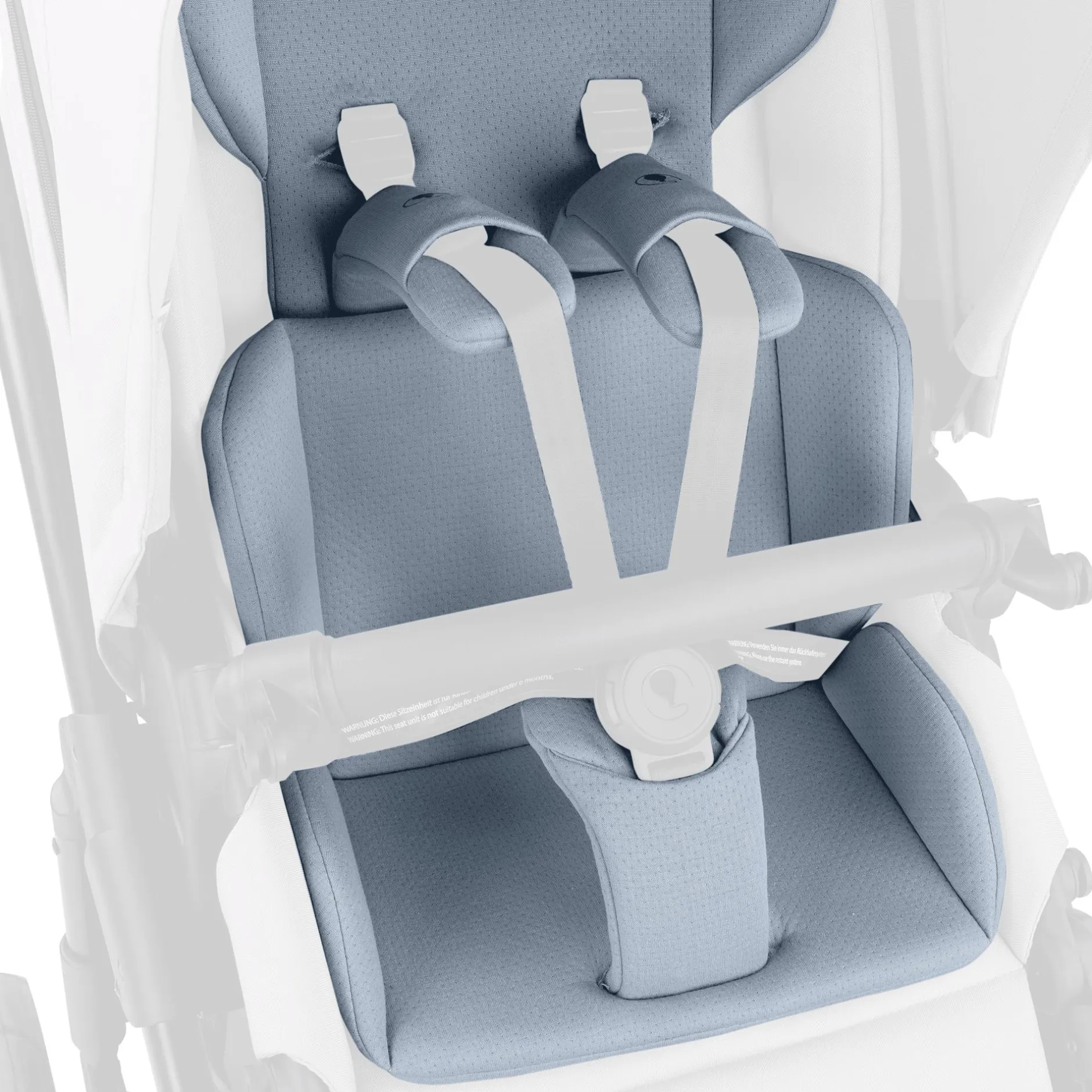 ABC DESIGN Einlagen-Set Salsa Cozy Ice Blue*Kinder Kinderwagen Zubehör