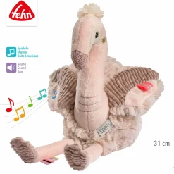fehn Einschlafhilfe Flamingo* Spieluhren|Kuscheltiere