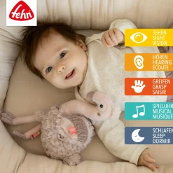fehn Einschlafhilfe Flamingo* Spieluhren|Kuscheltiere