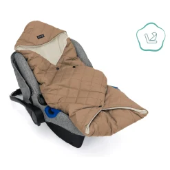 LITTLE ONE Einschlagdecke Cozy Toffee*Kinder Kindersitz Zubehör