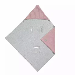 Lu00c4SSIG Einschlagdecke Dusky Pink*Kinder Kindersitz Zubehör