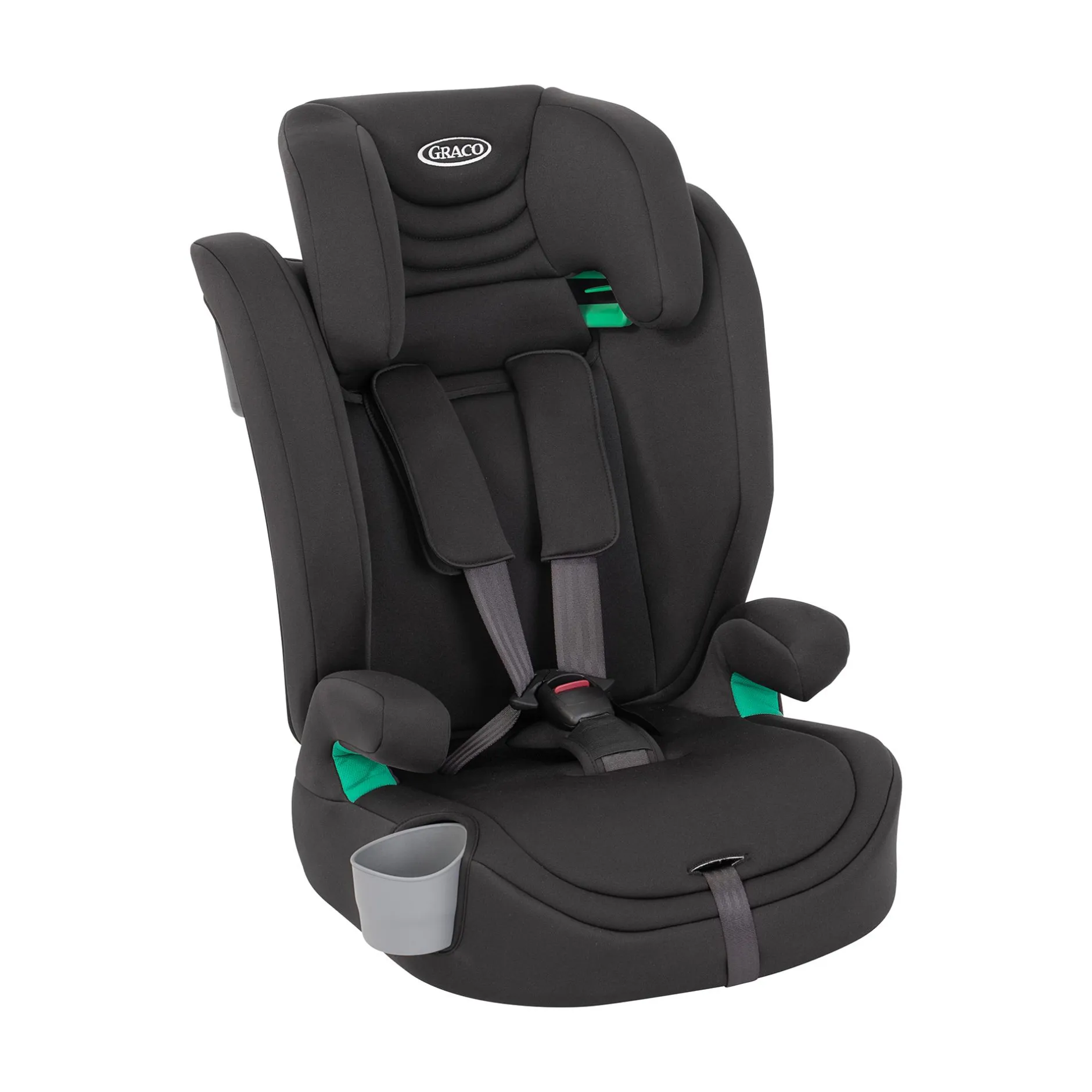 GRACO Eldura R129 Midnight*Kinder Kindersitze 9-36 Kg, Gruppe 1/2/3