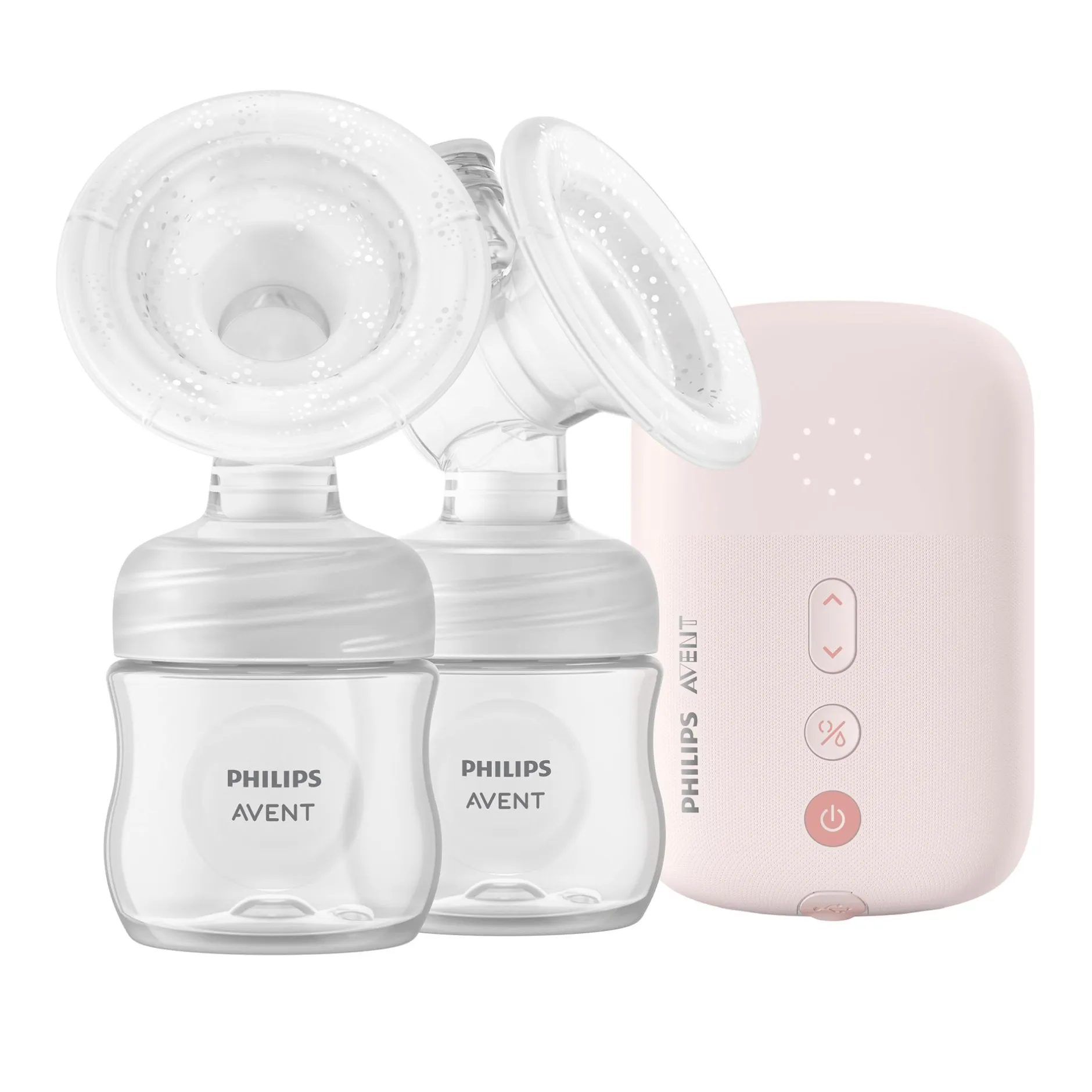 PHILIPS AVENT Elektrische Doppelmilchpumpe Natural Motion SCF397/31* Milchpumpen